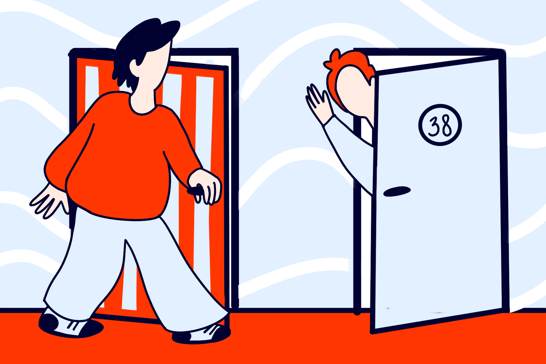 door
